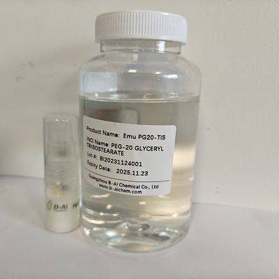 Cas 86846 21 1 Peg 20 Glicerilo triisostearato Liquido para quitar el maquillaje para el cuidado de la piel