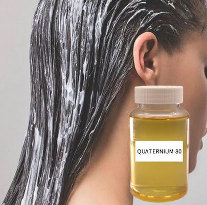 Productos químicos diarios Cuaternio-80 CAS 134737-05-6 Polyquaterniums para acondicionador de cabello